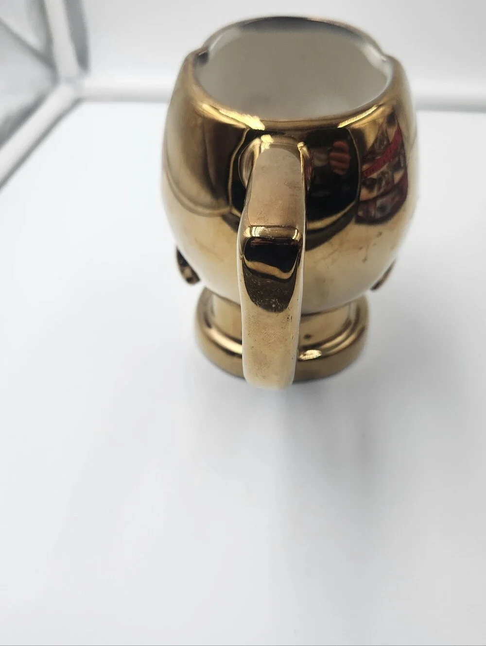 🤖 Vintage Official Star Wars C-3PO Figural Coffee Mug Gold Ceramic Collectible